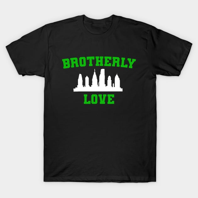 Brotherly love t-shirt wentz foles on sale